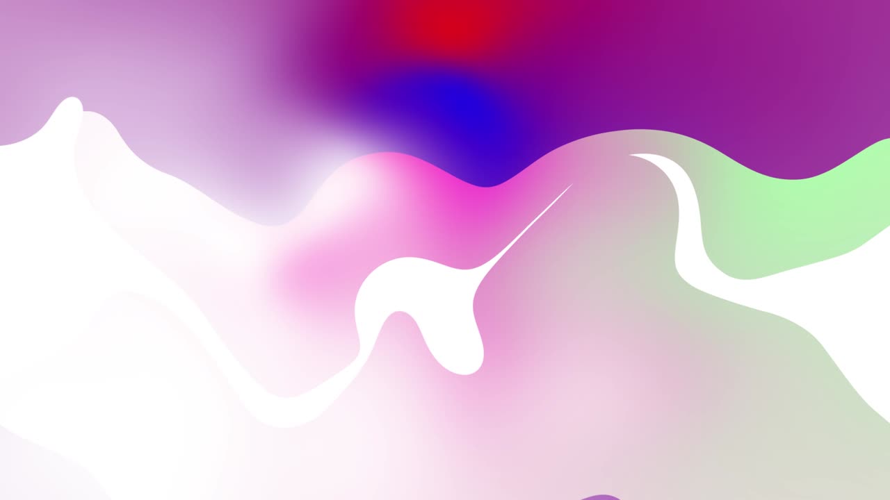 el fondo ondulado liso con un gradiente de bucle sin costuras de color púrpura.mp4