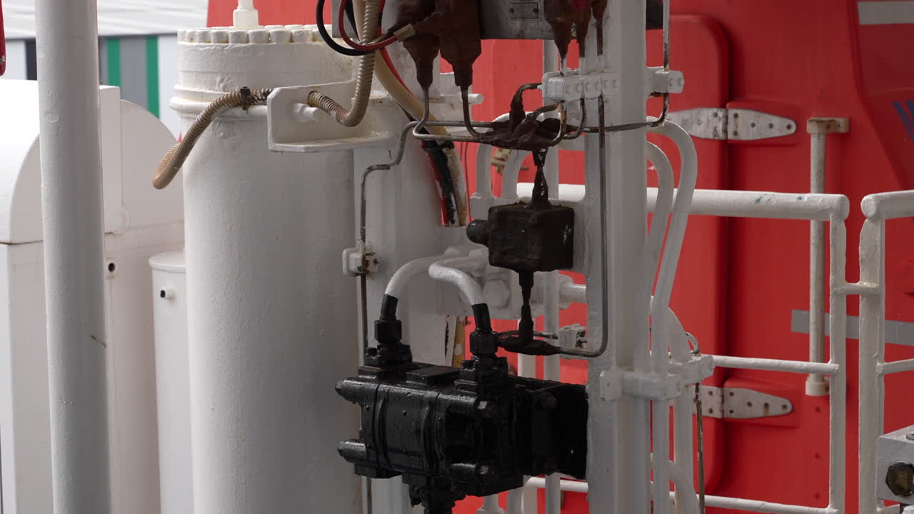 controles hidráulicos. cámara panorámica hacia abajo