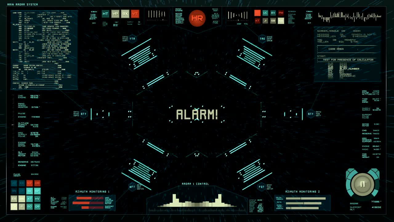 Futuristic interface | HUD | Digital screen