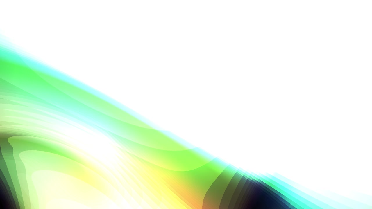 Abstract Motion Graphics with Fluid Colorful Shapes on White Background