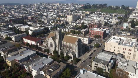 Aerial-drone-view-panning-towards-the-St