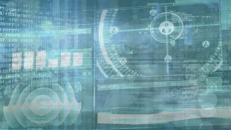 Animation of scope scanning and data processing over computer servers