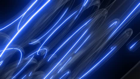 abstract neon light lines