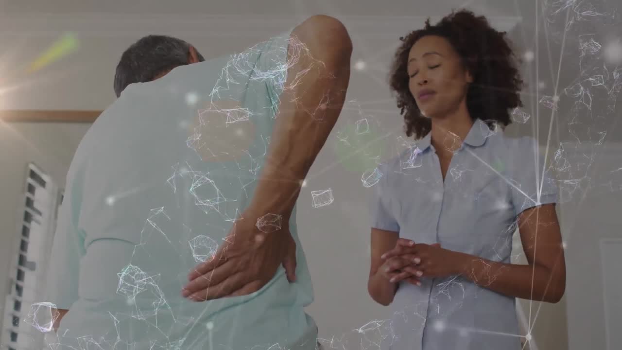 animación de conexiones a través de diversas conversaciones entre médicos y pacientes