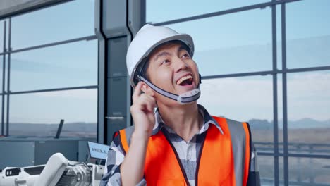 Engineer in Industrial Setting