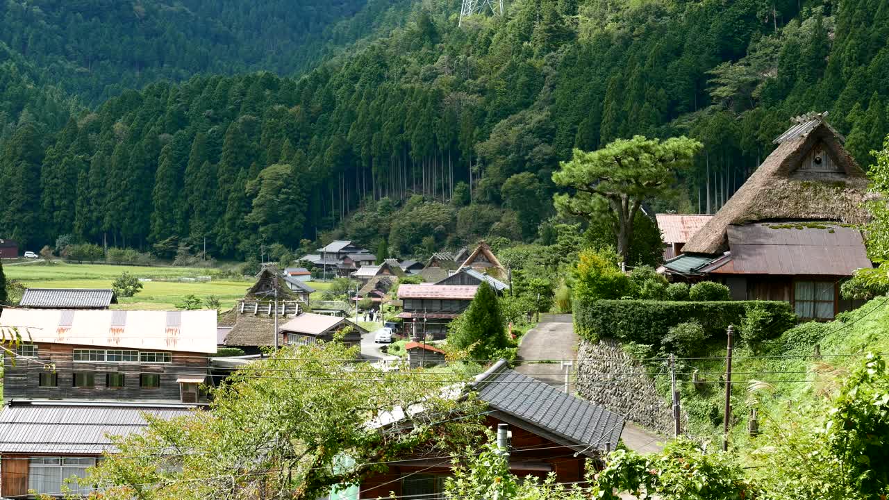 Traditional village in Japan