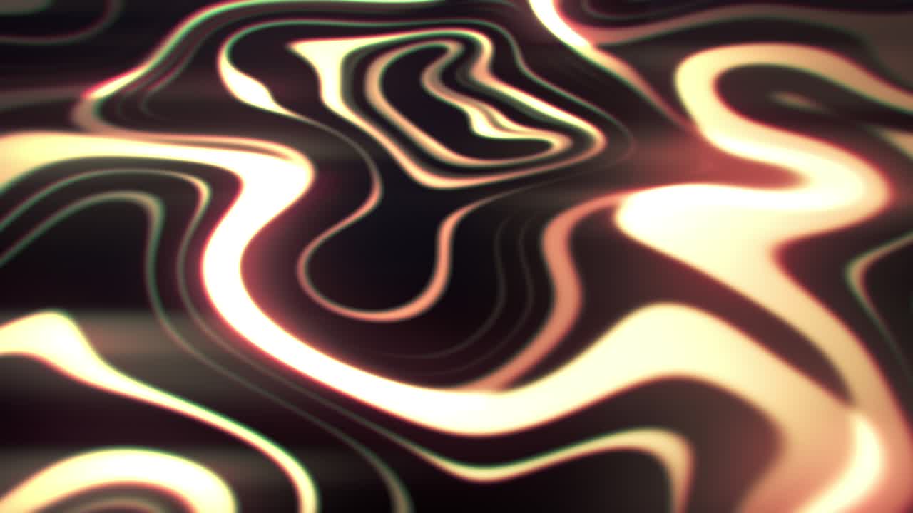 concepto de animación en color de ondas abstractas
