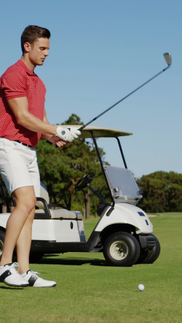 골프를 하는 골퍼