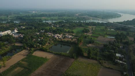 aerial drone capture of murshidabad’s historical sites, showcasing their timeless charm and architectural beauty.