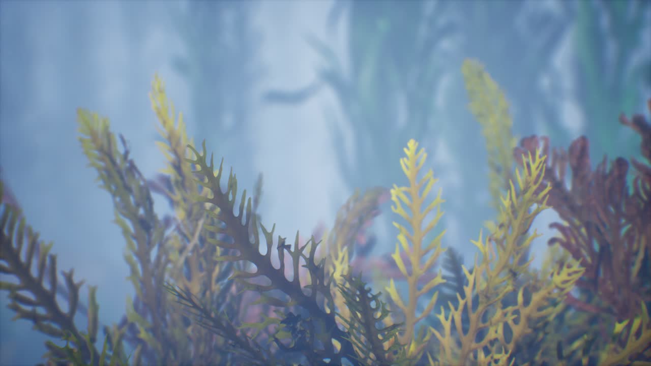 수중 열대 다채로운 부드럽고 단단한 산호 해양 풍경