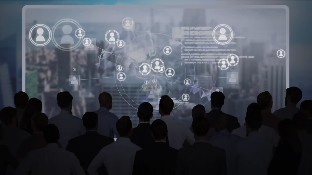 소셜 미디어 연결