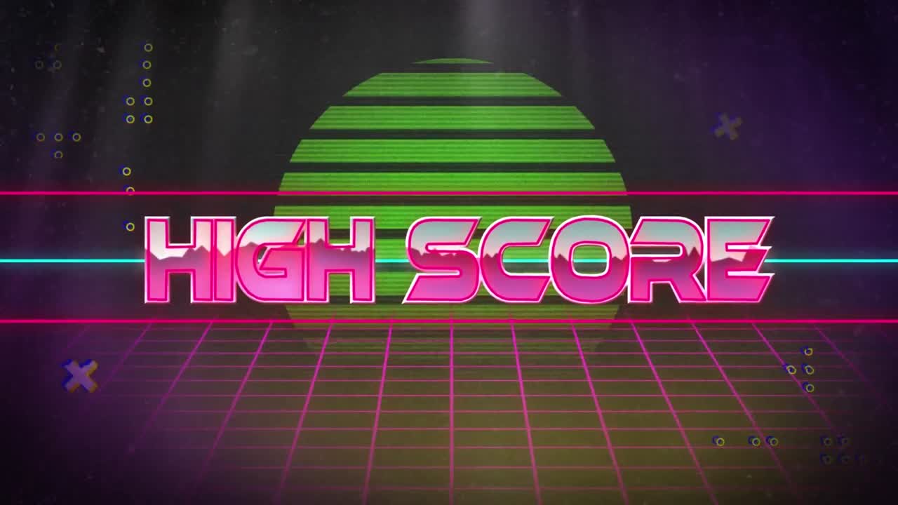 글로벌과 함께 디지털 공간에서 높은 점수의 애니메이션