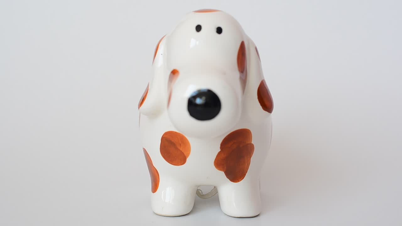 犬のフィギュアの撮影。フィギュアの撮影