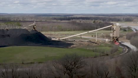 Coal-mill-in-southern-Indiana-with-drone-wide-shot-moving-pulling-back