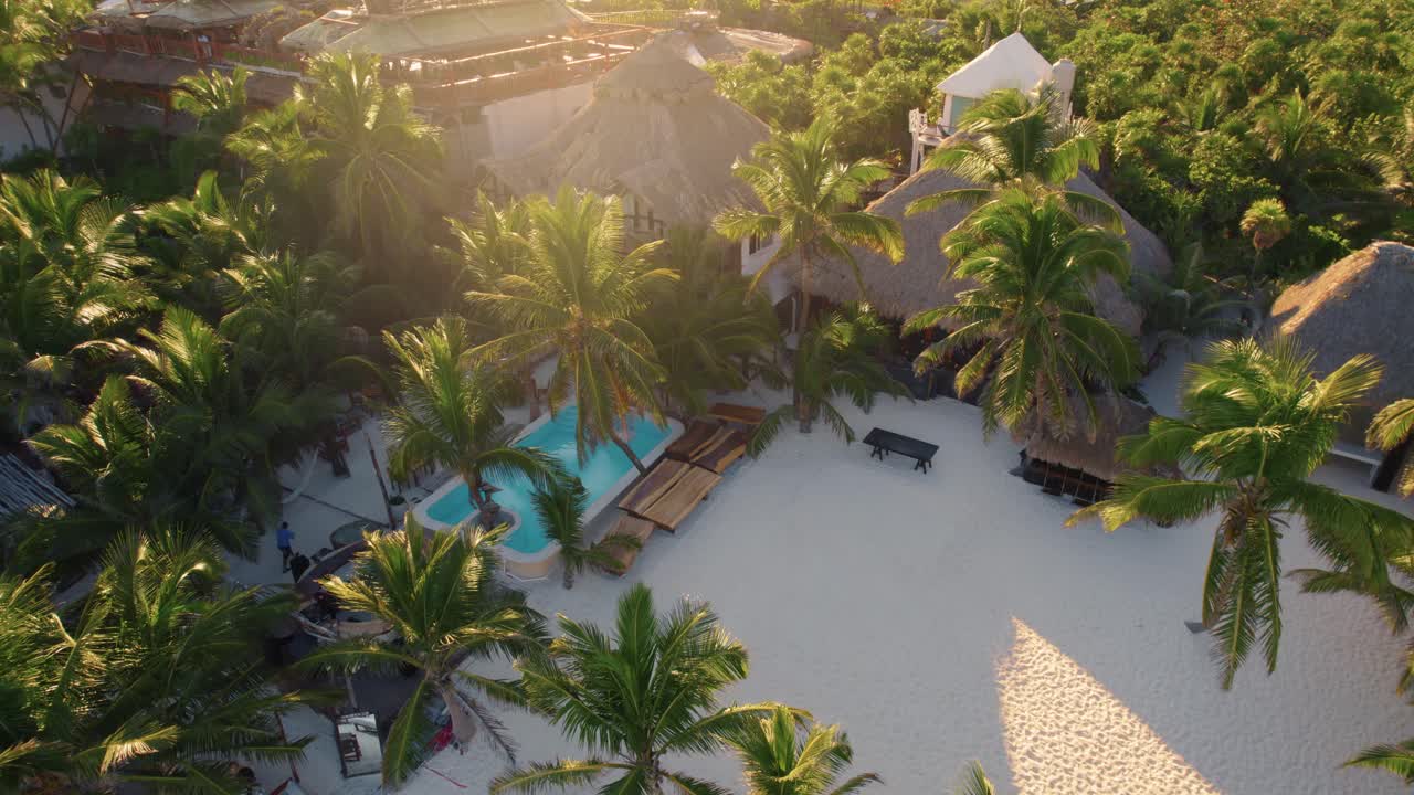 complejo turístico en akiin beach, tulum, méxico