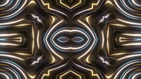 abstract geometric glowing patterns