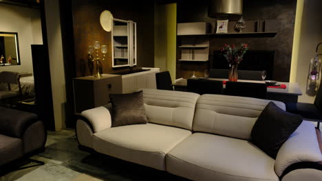 conjunto de sala de estar moderno: comodidad se encuentra con el estilo