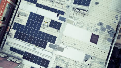 overhead, solar energy and a design team