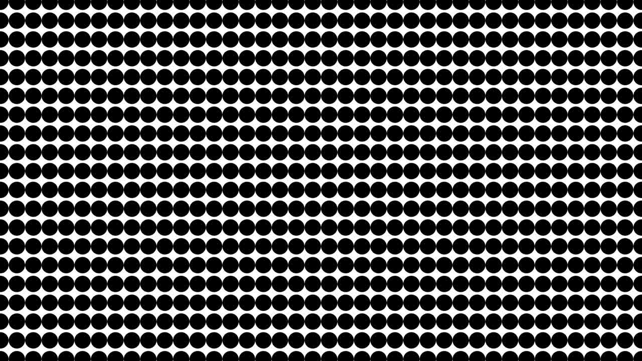 Half tone of many dots, computer generated abstract background, 3D render backdrop with optical illusion effect