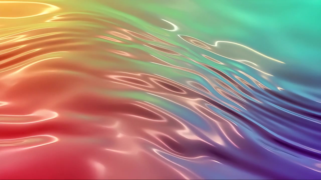 Abstract Fluid Motion Background 4K