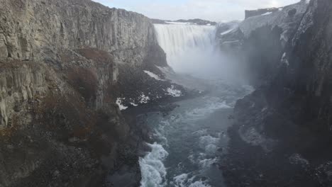 Island-Wasserfall-Dettifoss-Luftdrohne