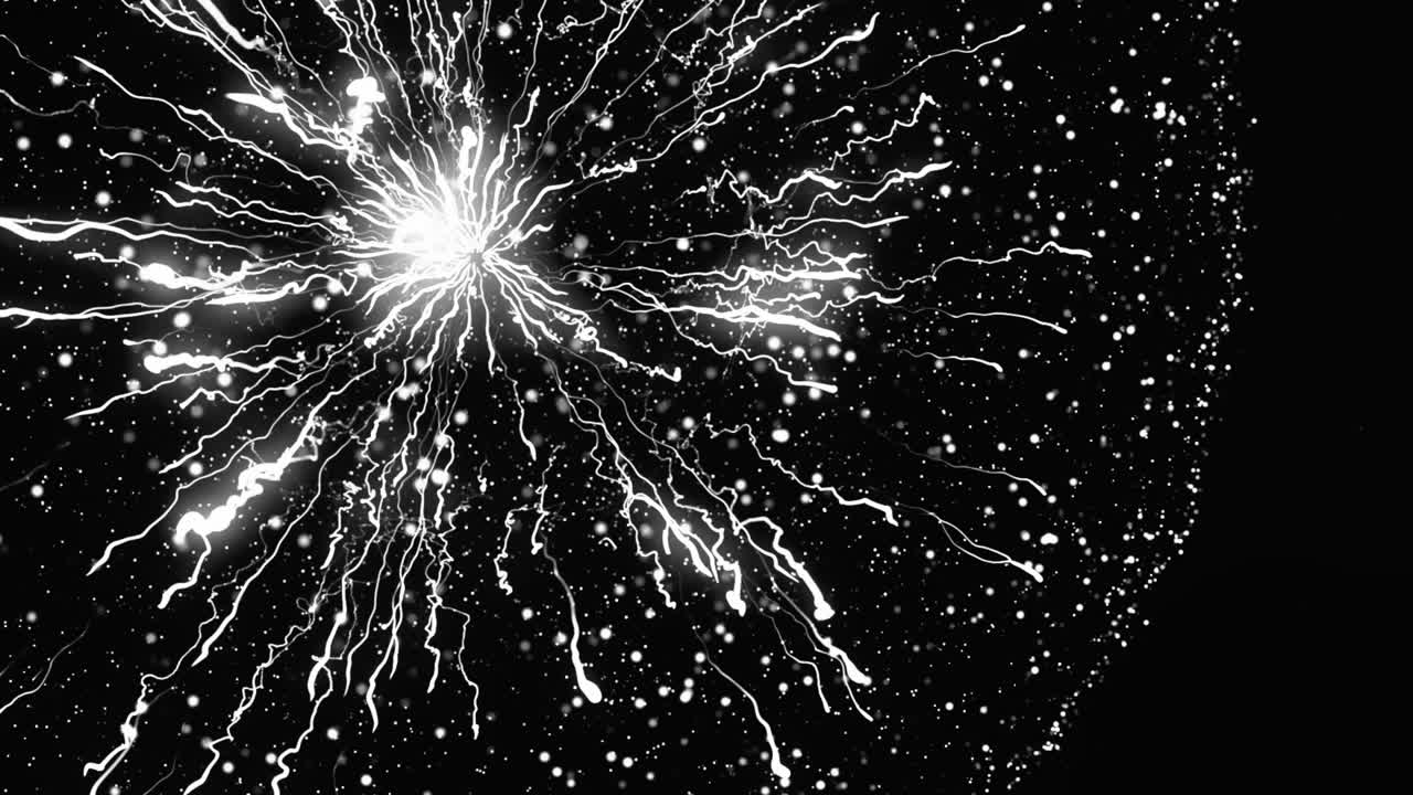 추상적인 전기 폭발