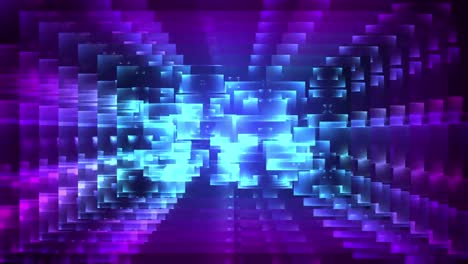 squares lights video motion background