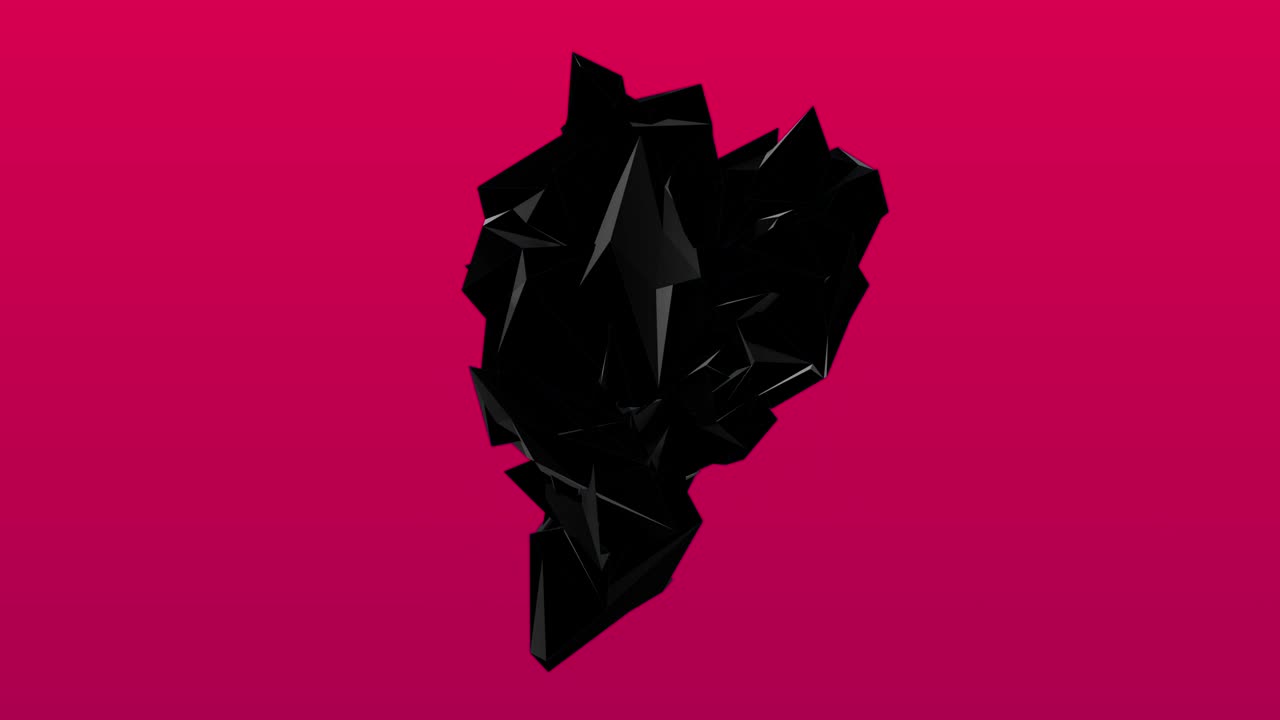 3d 검은 추상적 인 배경