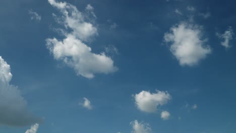 Clear-blue-sky-with-cloud-and-sunlight