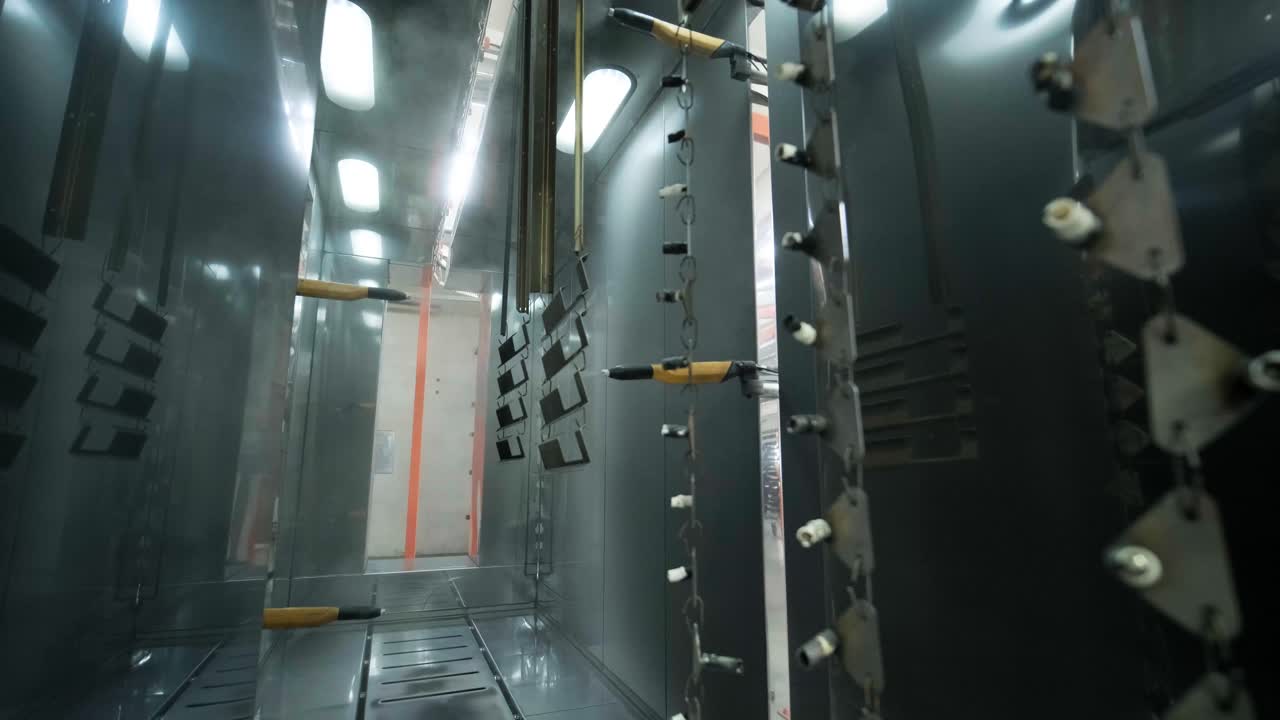 Industrial Painting Process of Metal Parts
