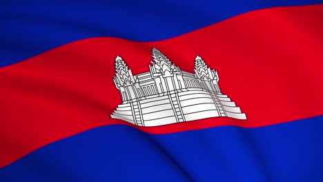 bandera nacional de camboya