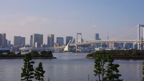 4k-Schöner-Nachmittag-In-Odaiba,-Tokio