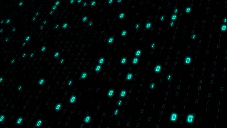 abstract background with binary code