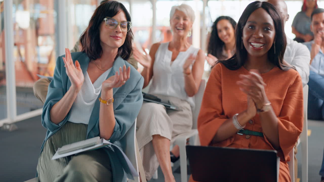 Applause, audience or people conference