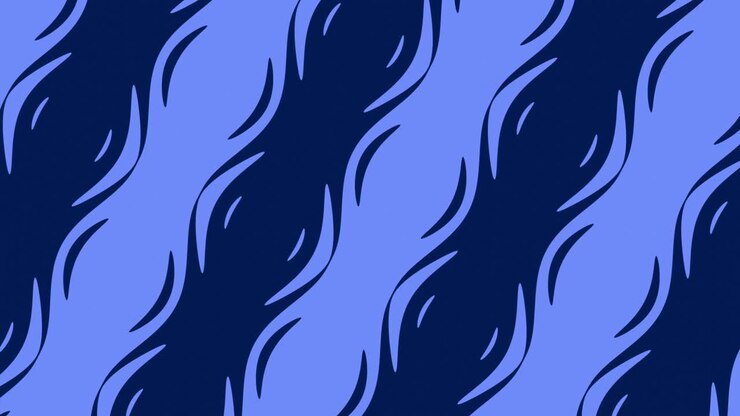 Abstract geometric pattern with blue and dark blue colors