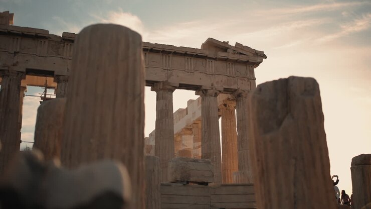 The Parthenon in Athens, Greece