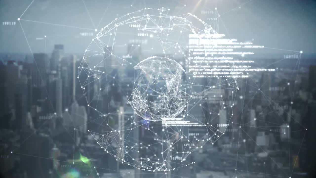 글로벌 비즈니스 홀로그램