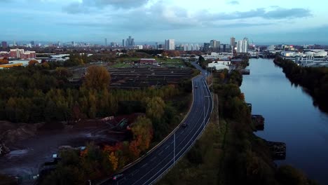 Reveal-shot-of-Manchester-City-and-Salford-renovation-process-2