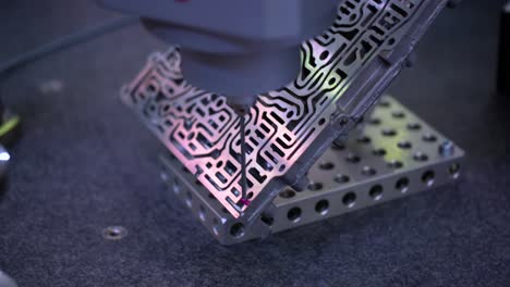 máquina de fresado cnc para el trabajo de metales.