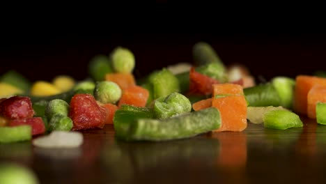 verduras mezcladas congeladas