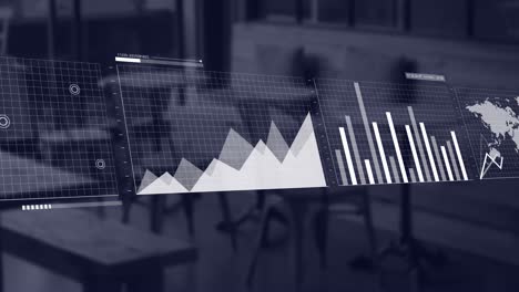 Animation-Der-Schnittstelle-Zur-Statistischen-Datenverarbeitung-Vor-Leerem-Café-Im-Büro