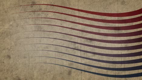 abstract retro background. wavy gradient lines (red to blue) with subtle halftone dot texture. vintage, comic-book, pop art aesthetic. dynamic, colorful, textured backdrop