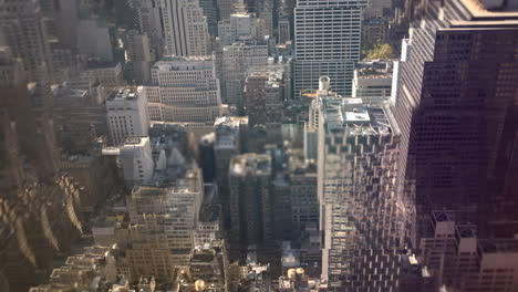 video generado digitalmente de cityscape 4k