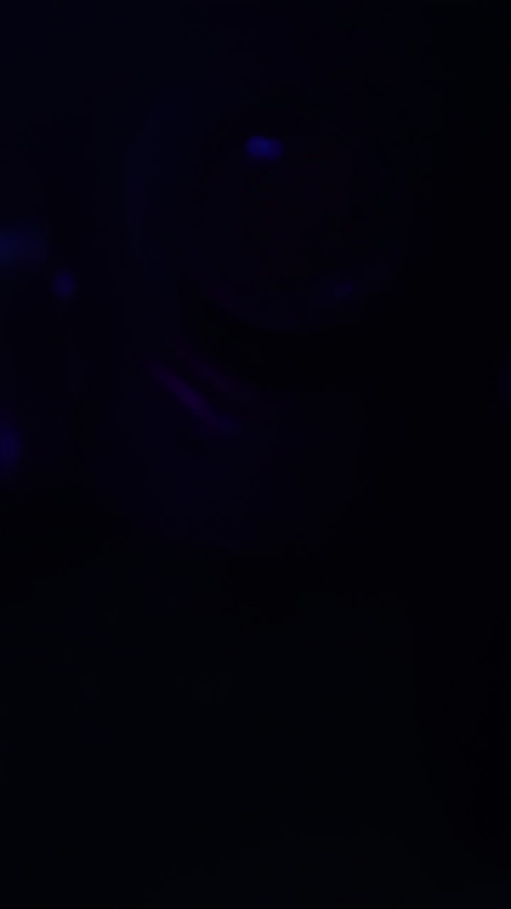 Glowing Lights in Dark Background