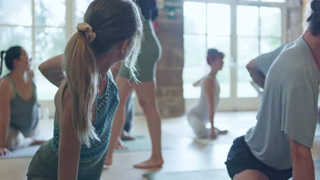 yoga class