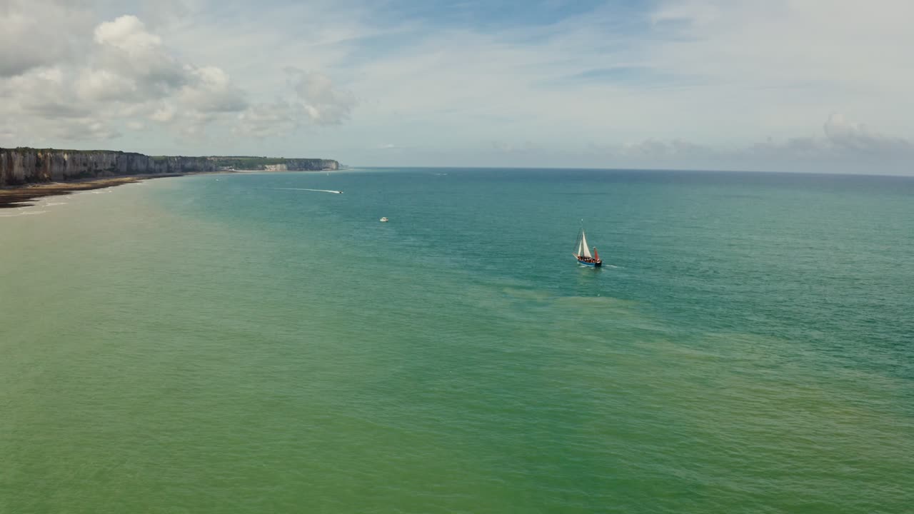 navegación costera en la normandía