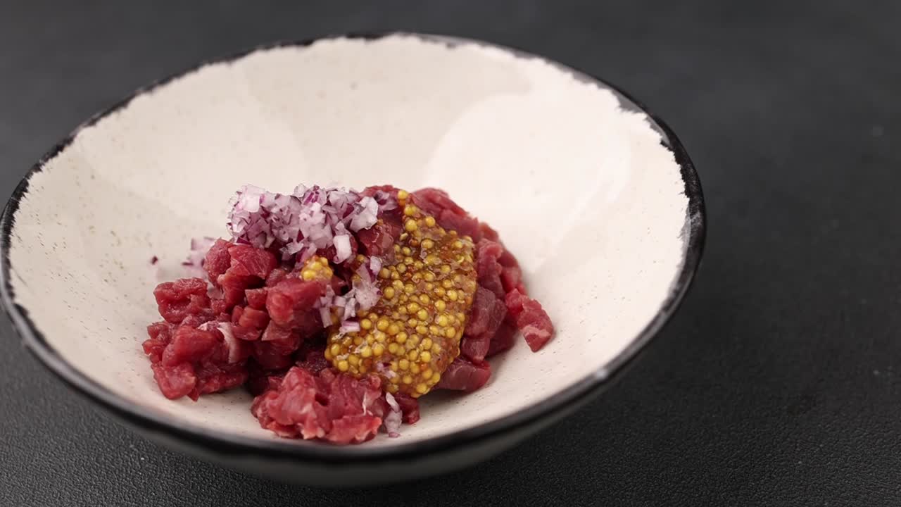 Ingredients for Steak Tartare