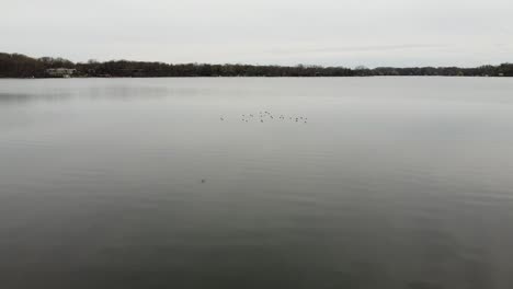 Reeds-Lake-East-Grand-Rapids-Michigan-Drohnen-Luftaufnahmen