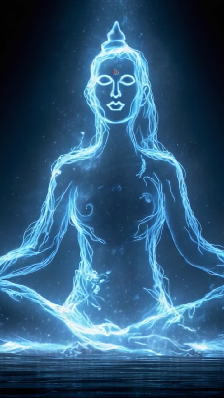 Una Meditazione Serena tra Energie Cosmiche: Un Viaggio Attraverso Regni Eterei di Risveglio Spirituale e Illuminazione
