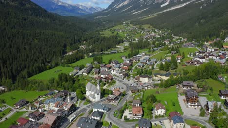 dolomites, cortina d'ampezzo, veneto, italy, september 2021